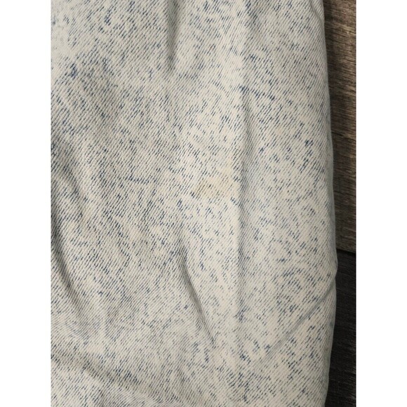 Jordache Vintage 1980s Acid WashLong Jean Denim Skirt Size 14 - Picture 9 of 10